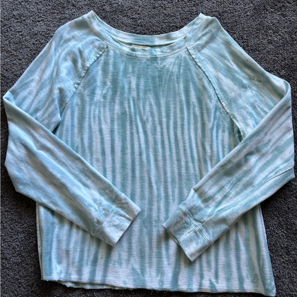 Nation LTD Light Blue Long Sleeve Top